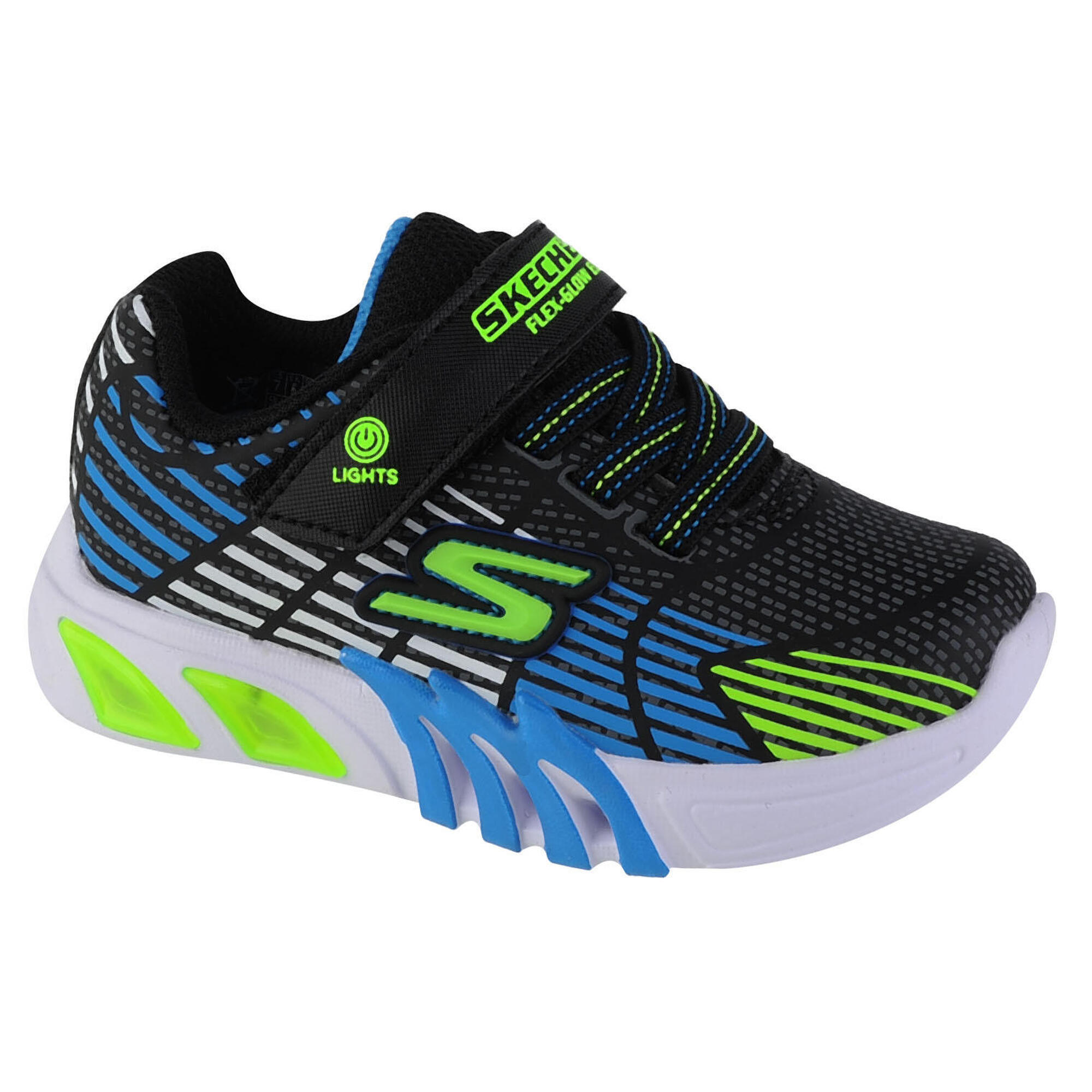 Skechers - Sneakers Pour Garçons Skechers Flex-glow Elite - Baskets - Noir - 24 - Decathlon