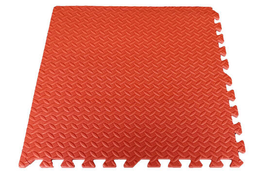 Puzzle Mat Play Floor/Fitness/Baby Gym | 1,2 cm | Rouge