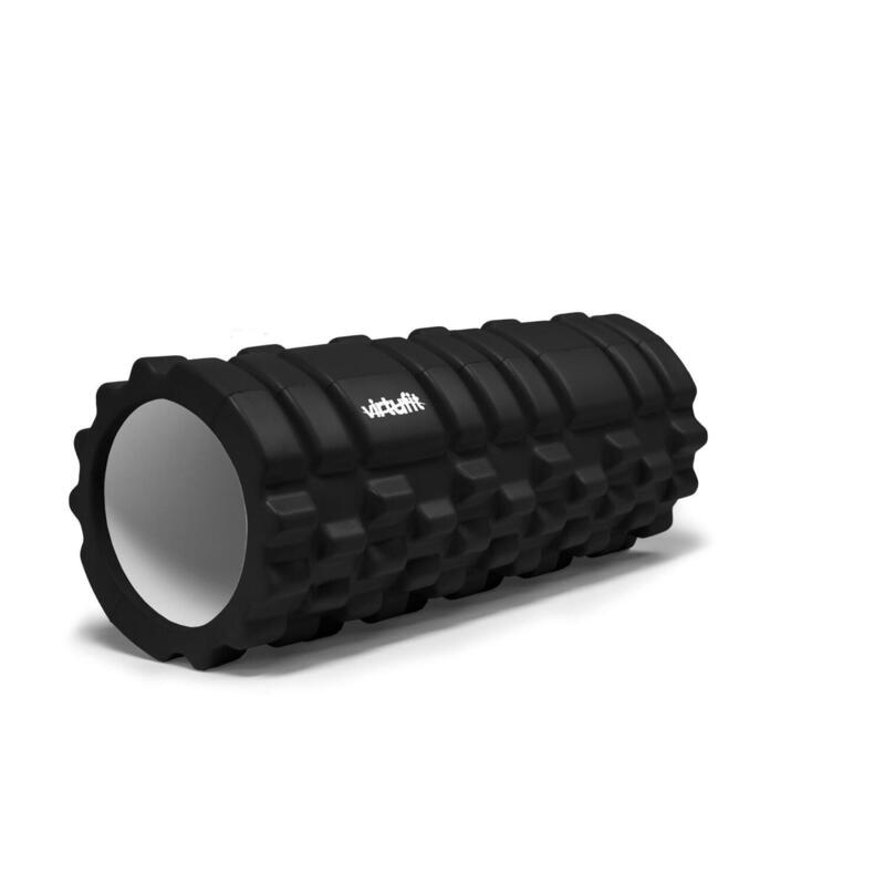 VirtuFit Grid Foam Roller massage roller - 33 cm - Zwart