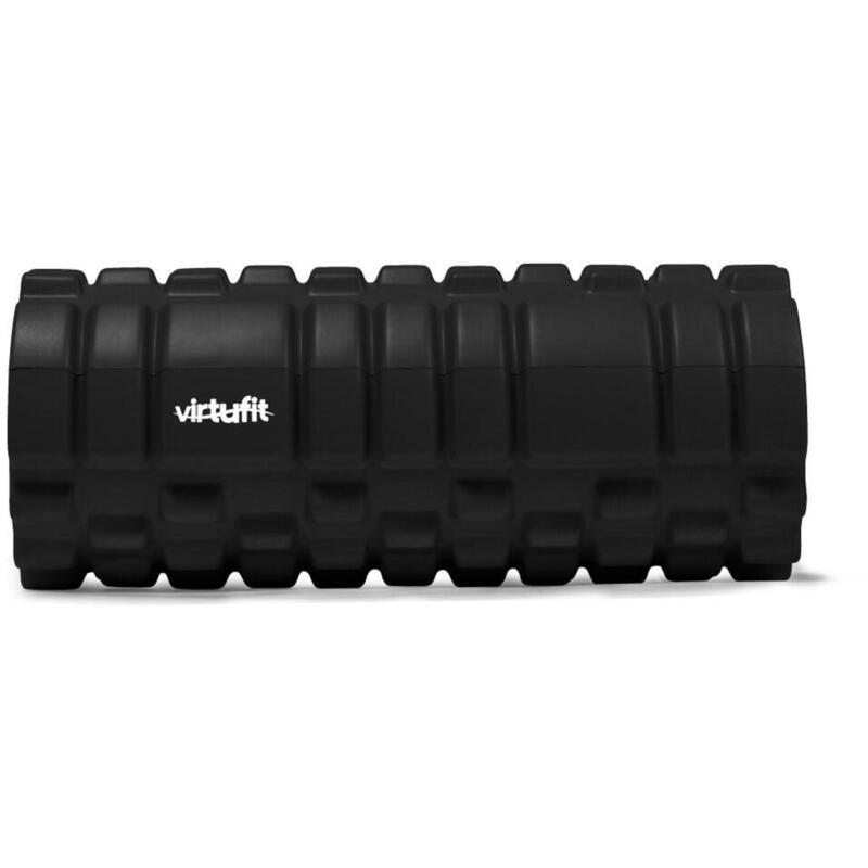 Rouleau de mousse VirtuFit Grid - Rouleau de massage - 33 cm - Noir
