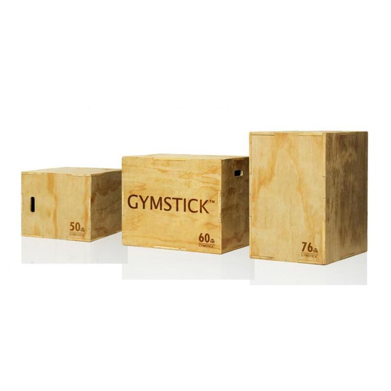 Gymstick Houten Plyo Box 3-in-1