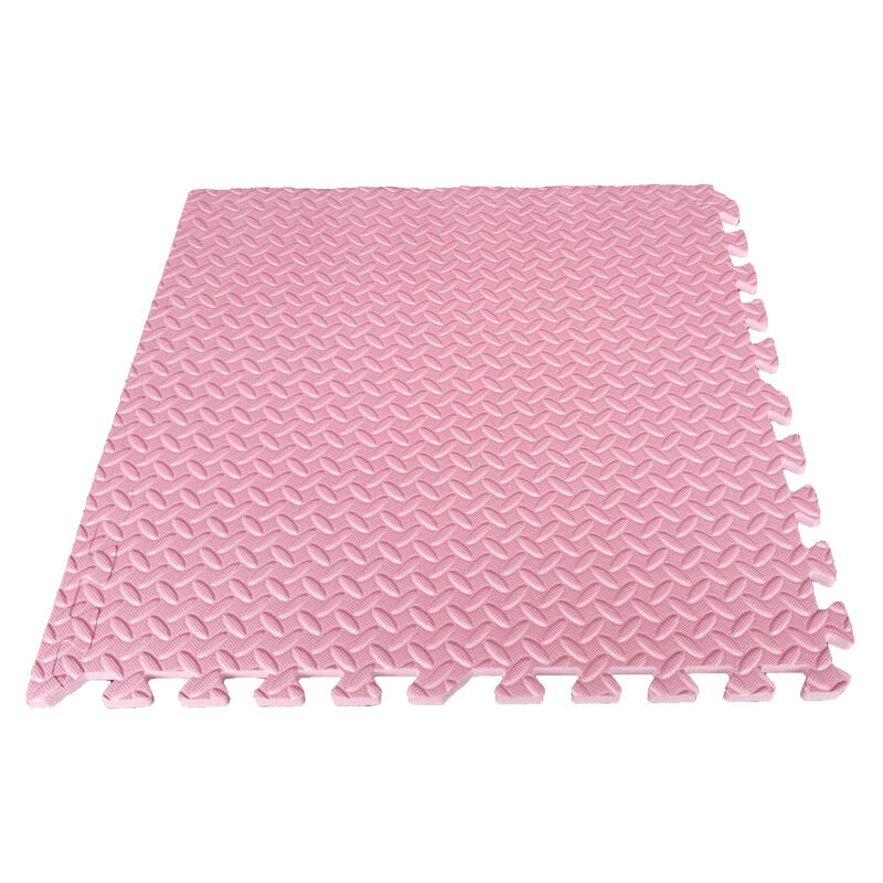 Puzzle Mat Play Floor/Fitness/Baby Gym | 1,2 cm | Rose