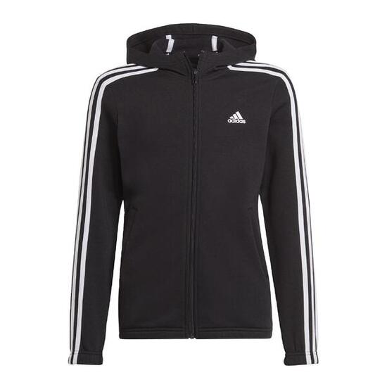 Veste à capuche adidas Essentials 3-Stripes Full-Zip