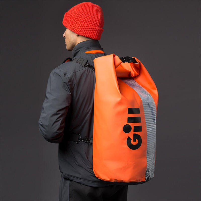 防水圓筒袋50L - 橙色
