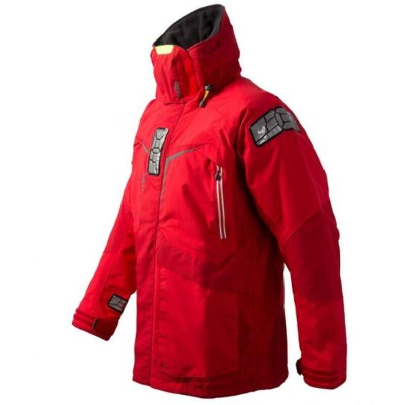 OS2 Men’s 2-Layer Waterproof Sailing Jacket – Red