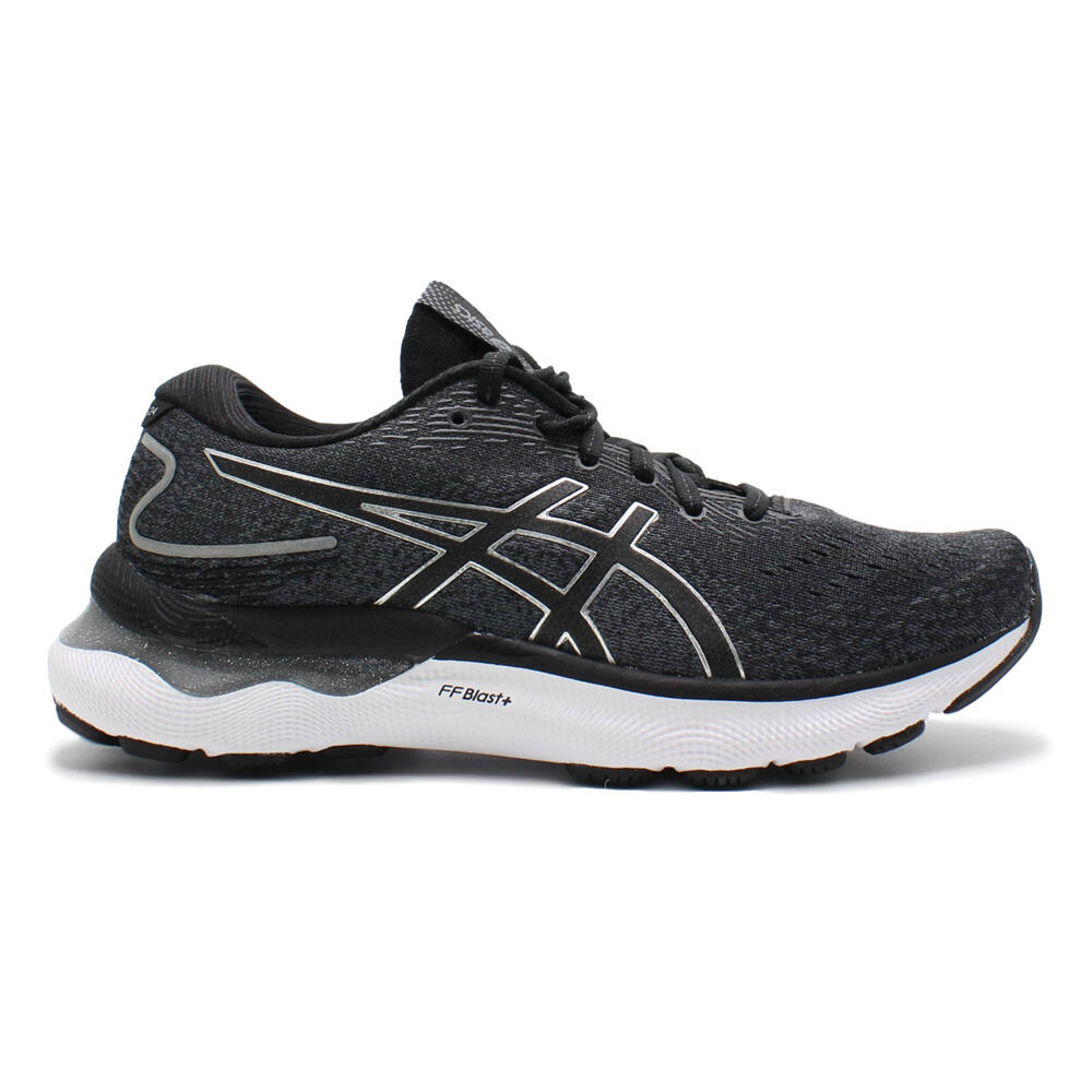 Asics - Chaussures De Running Femme Asics Gel-nimbus 24 - Chaussures De Sport - Blanc|gris|noir - 40,5 - Decathlon