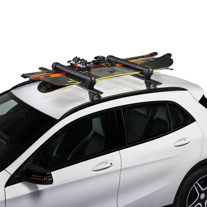 CRUZ Portaesquís y Portasnowboards de techo con cierre de seguridad CRUZ Ski Rack 6