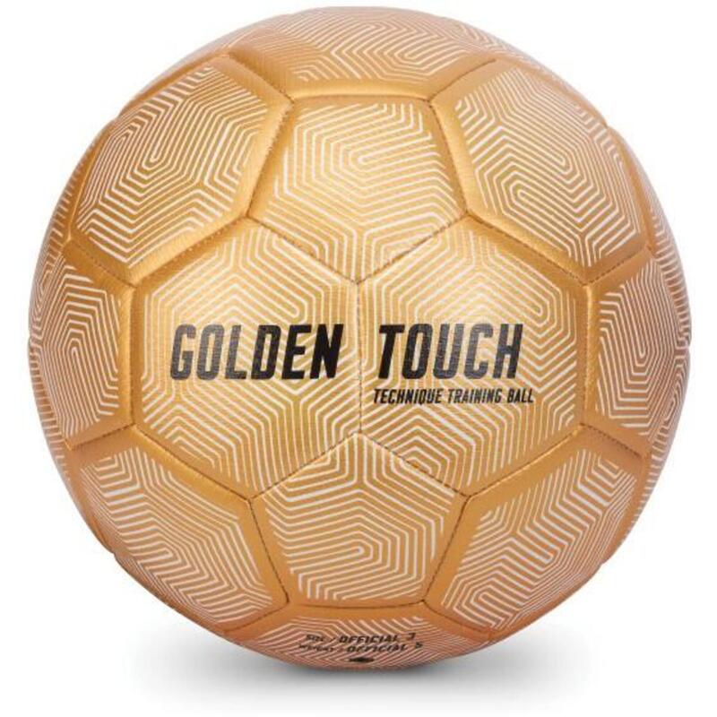 Balón de fútbol, tamaño oficial, dorado - SKLZ Golden Touch