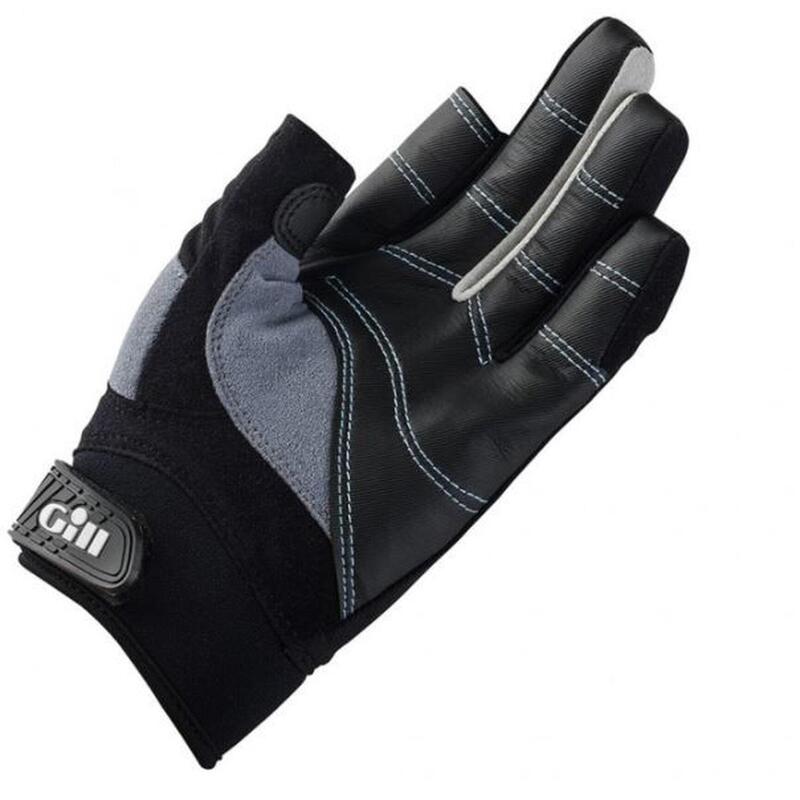 Unisex Long Finger Championship Gloves – Black