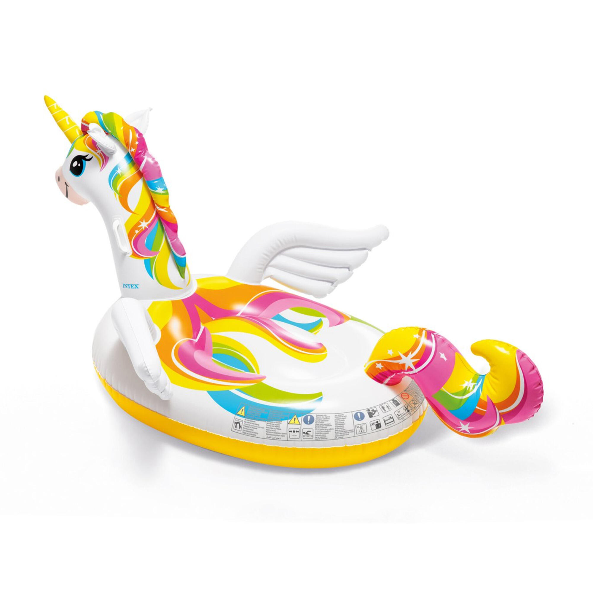 Intex 57561NP - Cavalcabile Unicorno, 198x140x102 cm 2/7