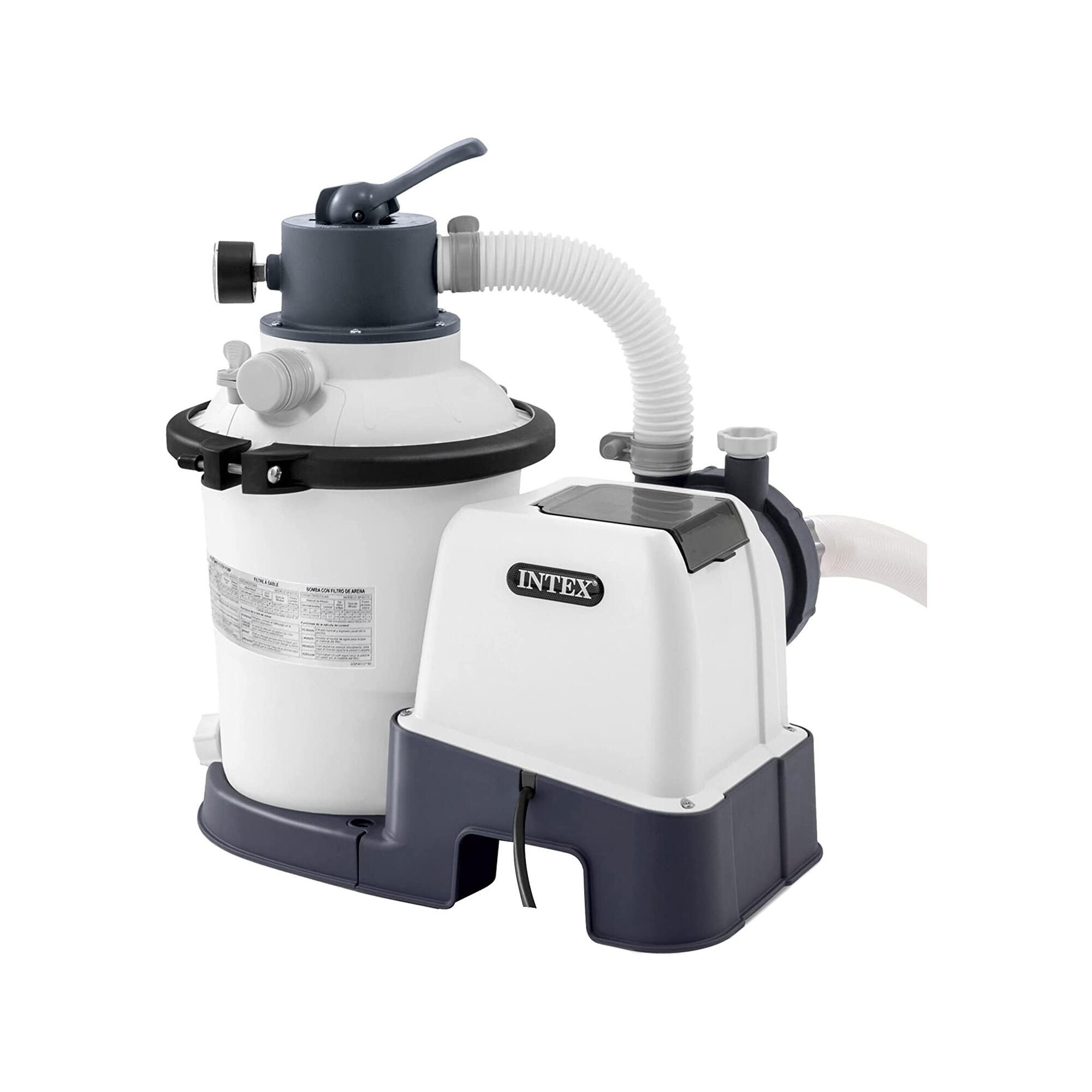 INTEX Intex 26642 - Pompa Filtro a Sabbia Krystal Clear, 3500 L/h