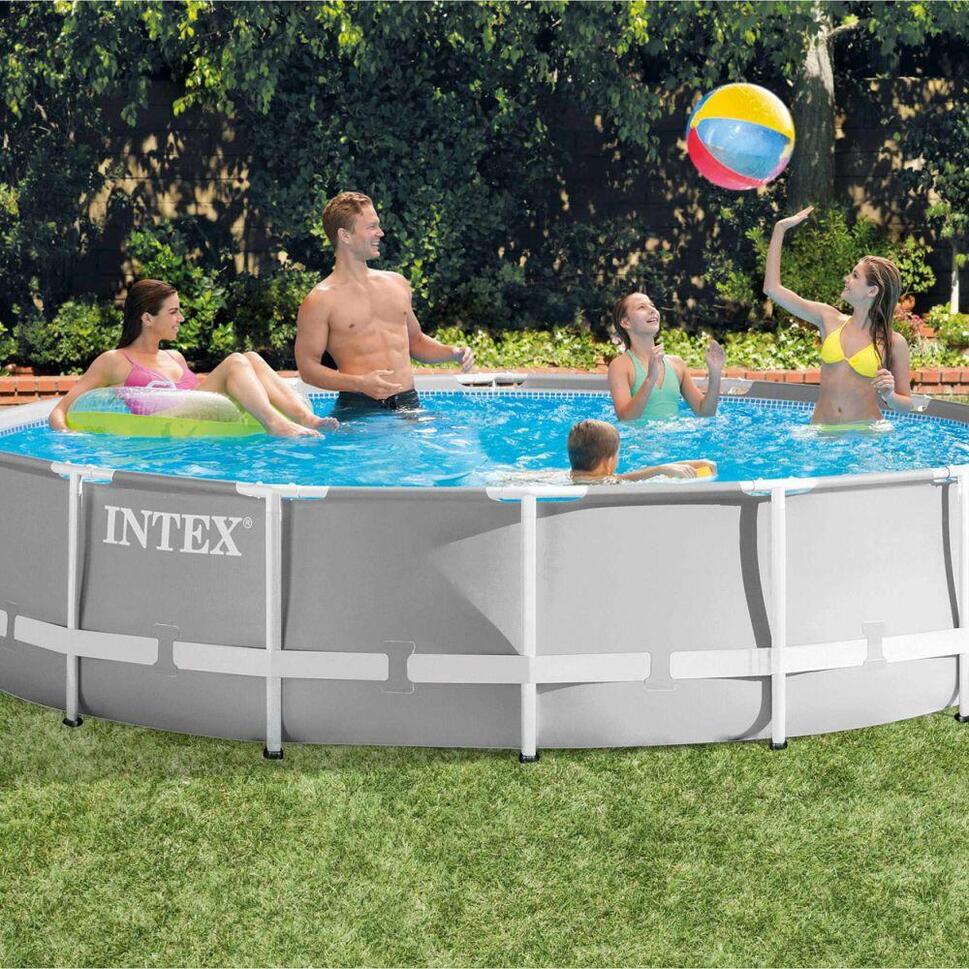 Basen stelażowy do ogrodu Intex 457 x 107 cm