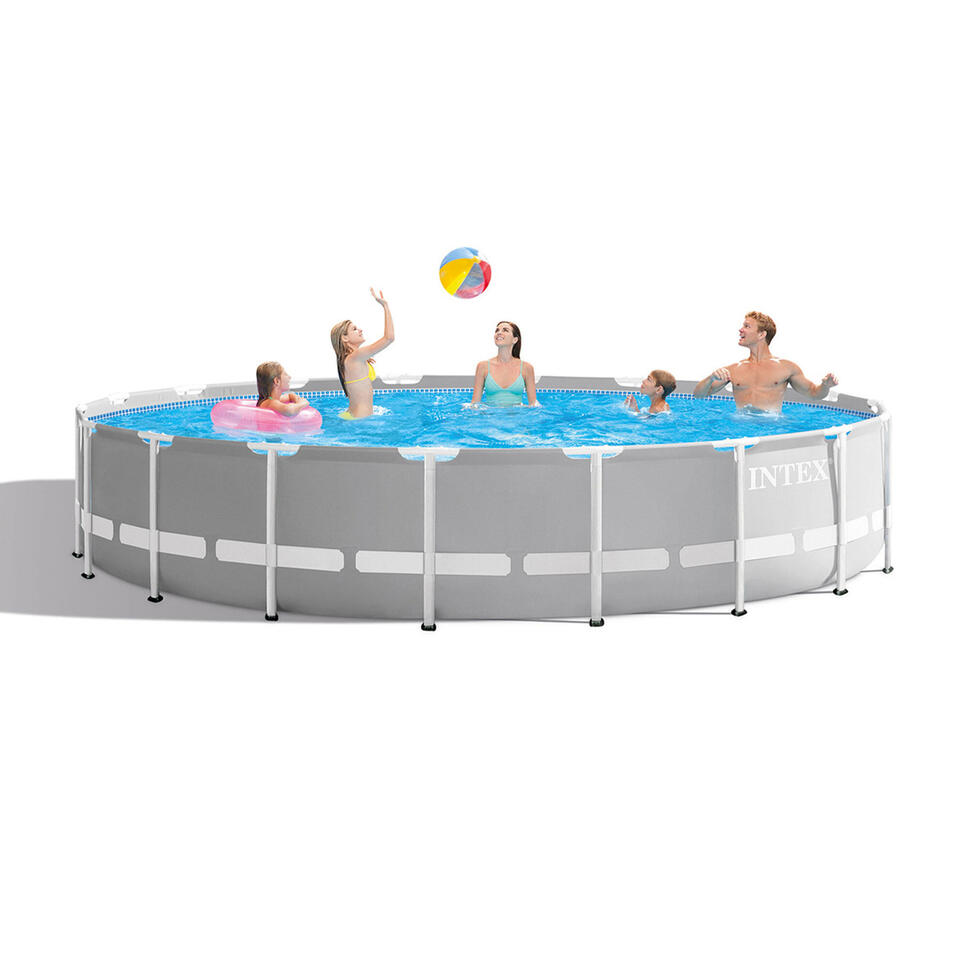 Basen stelażowy ogrodowy Intex Prism Frame Premium Pools 549 x 122 cm 11w1