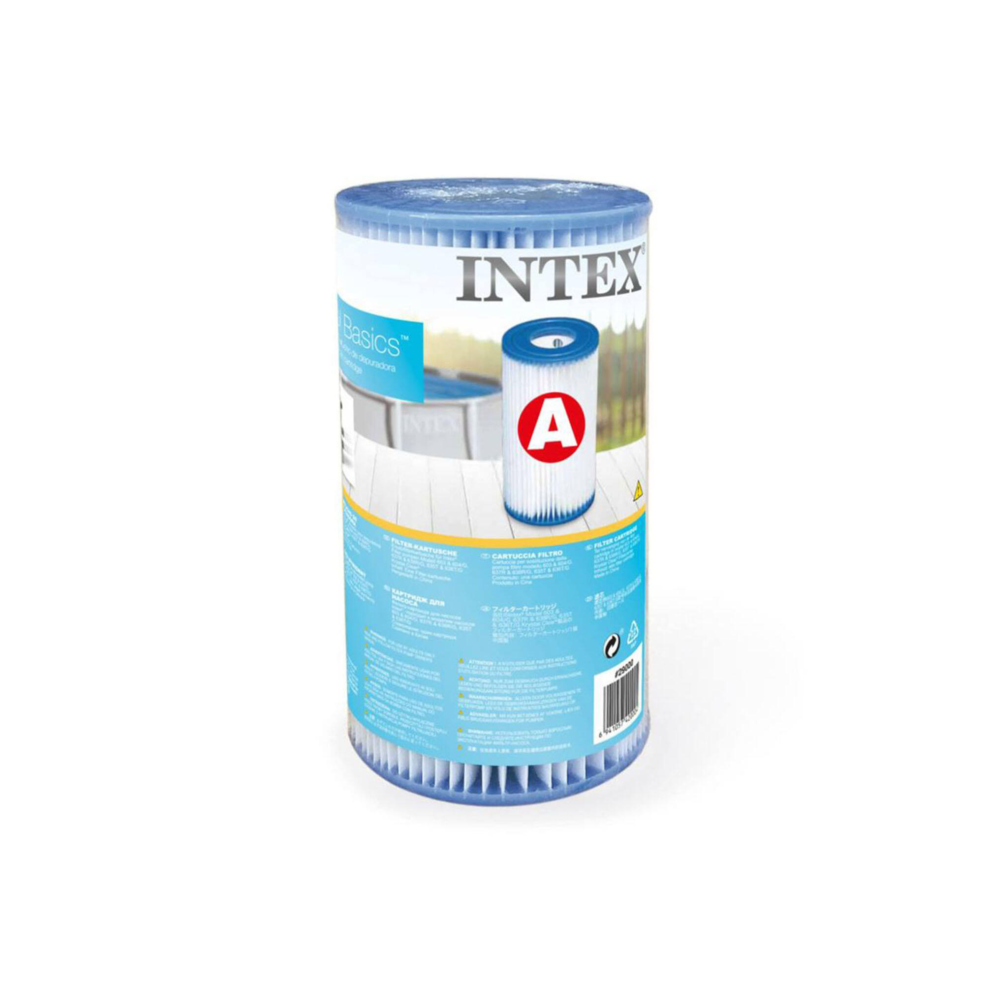 INTEX Papírová vložka do filtru INTEX 28603-28638 balení 6 ks