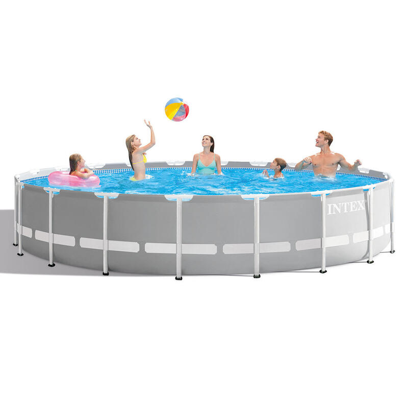 Piscina desmontable Intex gama Prisma Frame 610x132 cm con depuradora