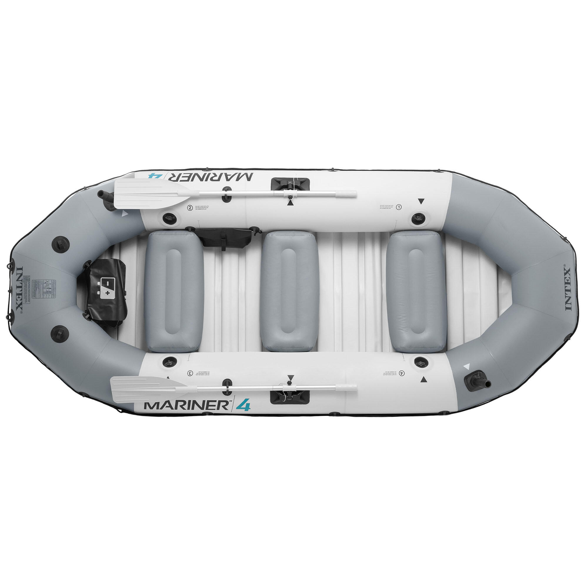 Intex 68376NP - Gommone Canotto Gonfiabile Mariner 4, 4 posti, 328x145x48 cm 2/7