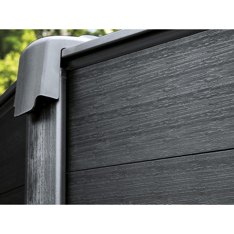 Piscina desmontable graphite grey panel Intex - 478x124 cm, 16 500 litros