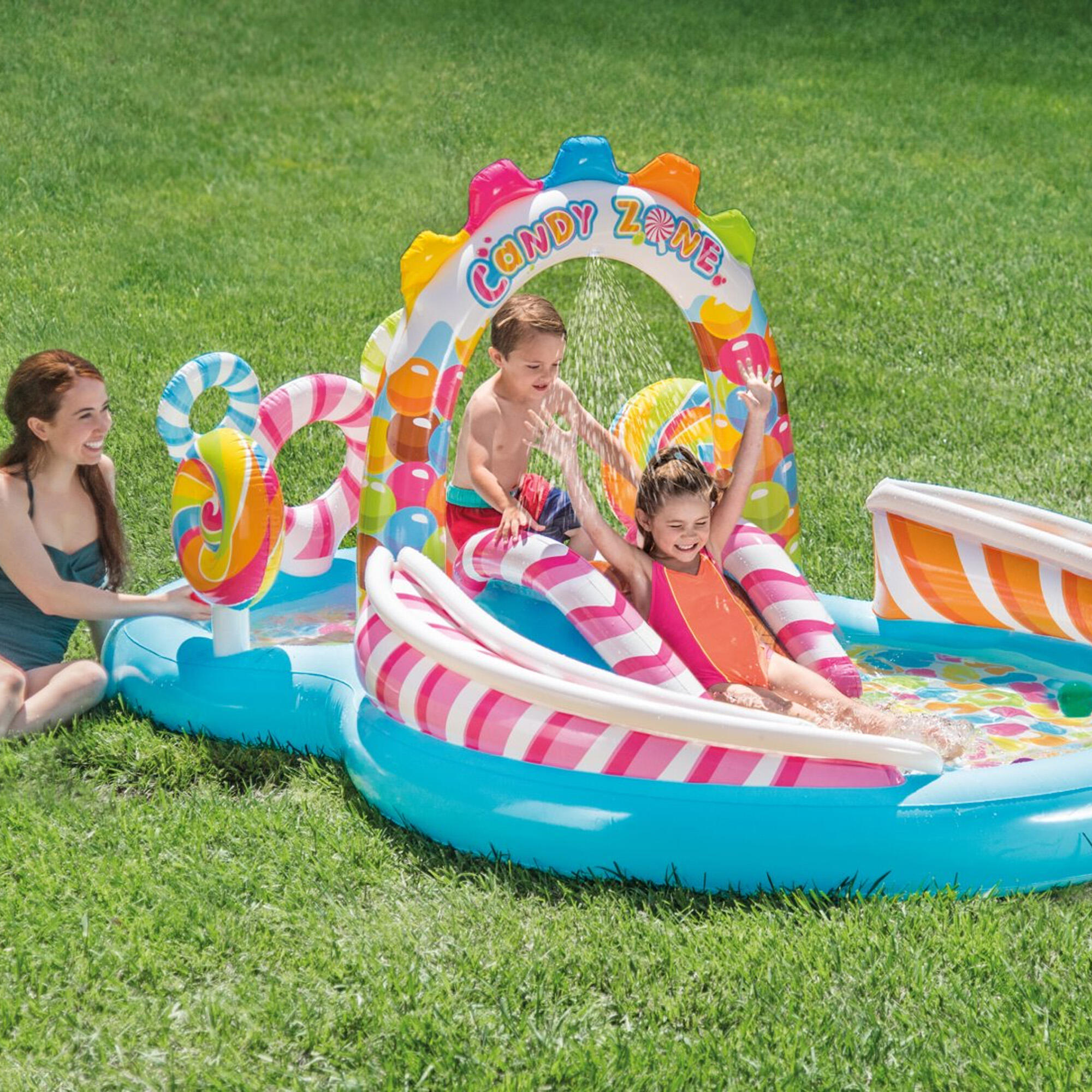 Centro de juegos hinchable INTEX candy zone 2/5