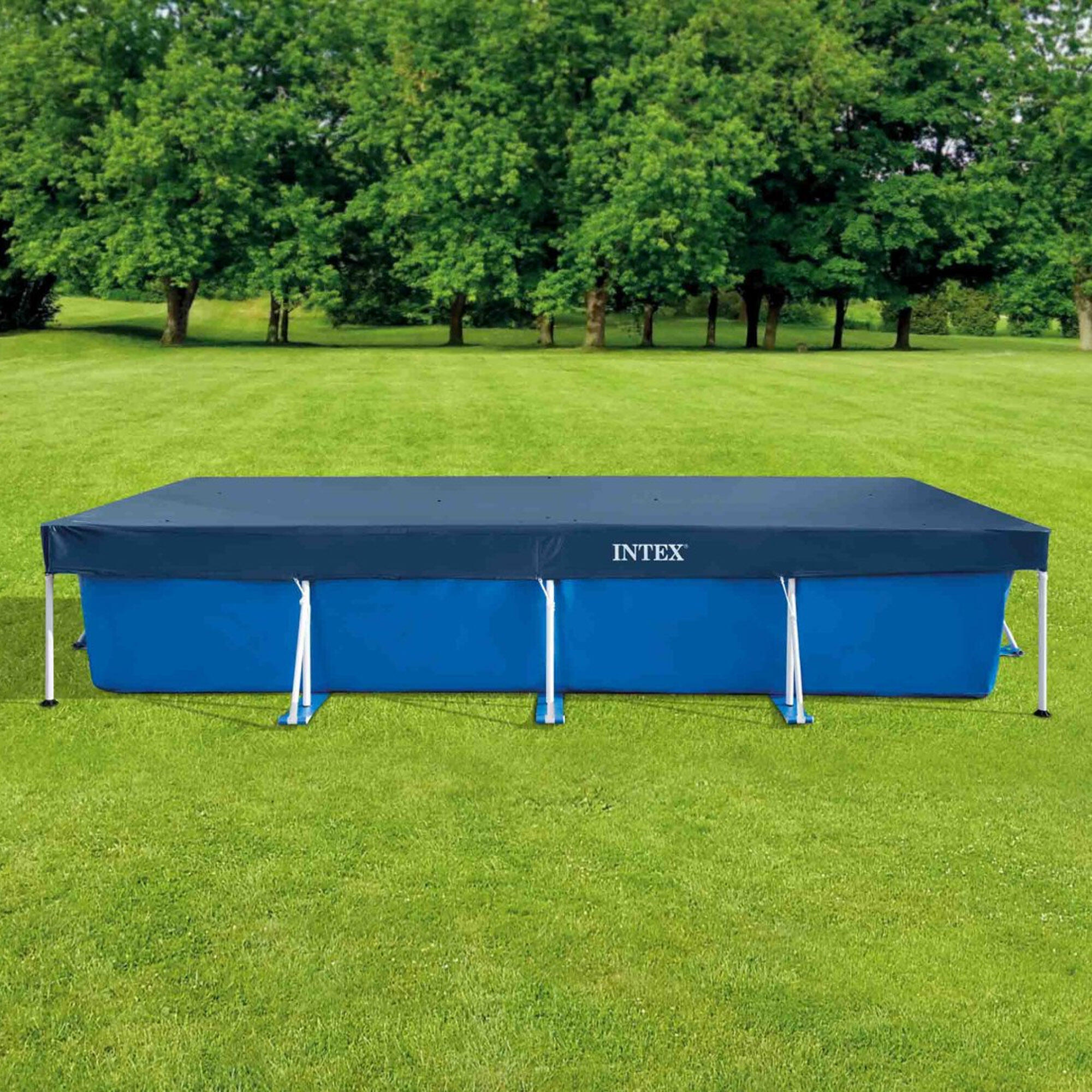 Intex 28039 - Copripiscina per piscina rettangolare, 450x220 cm 4/7