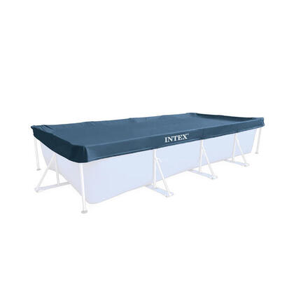 Intex Piscine Rectangulaire Bâche de Couverture 450 x 220 cm