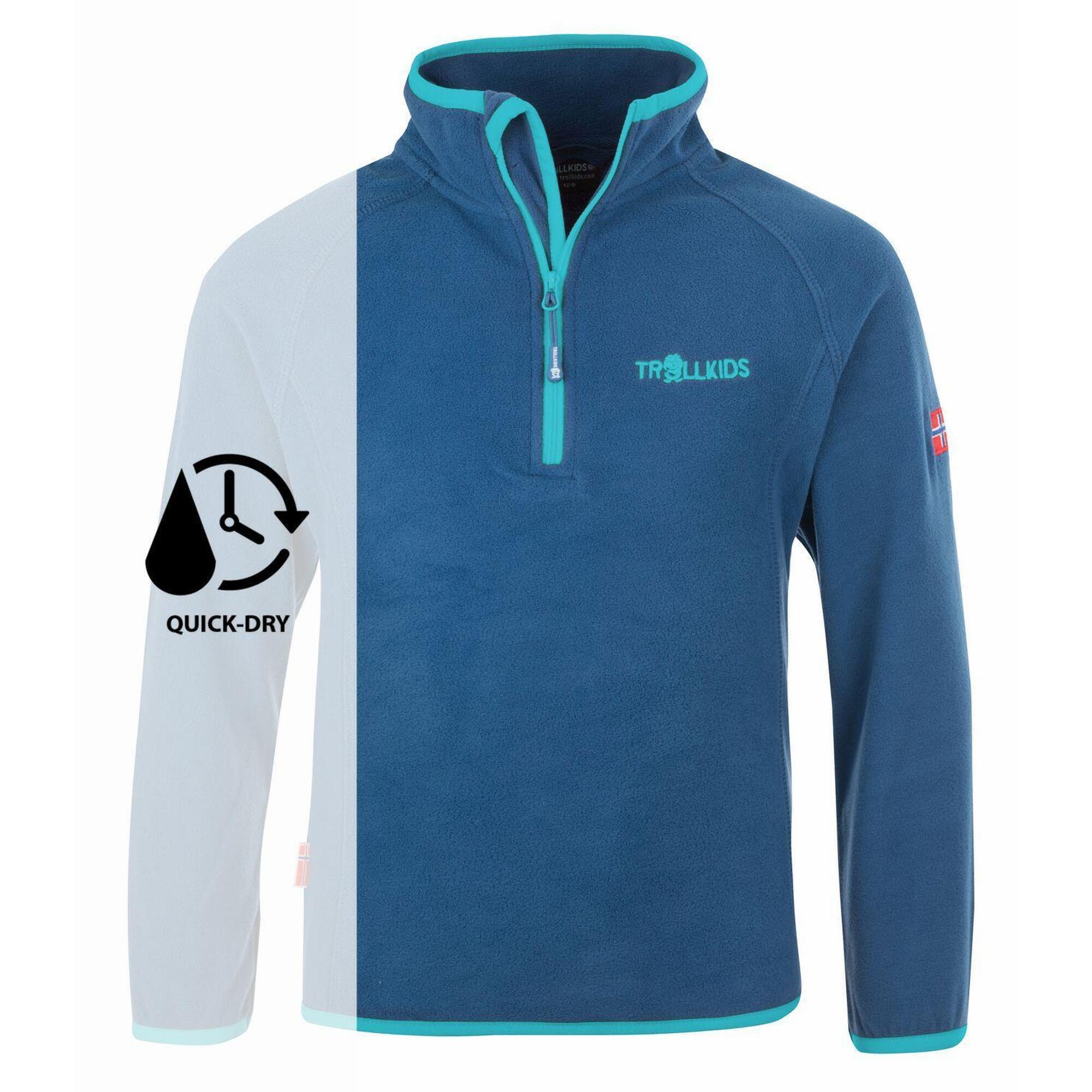 TROLLKIDS Kids Nordland Half Zip 3/3