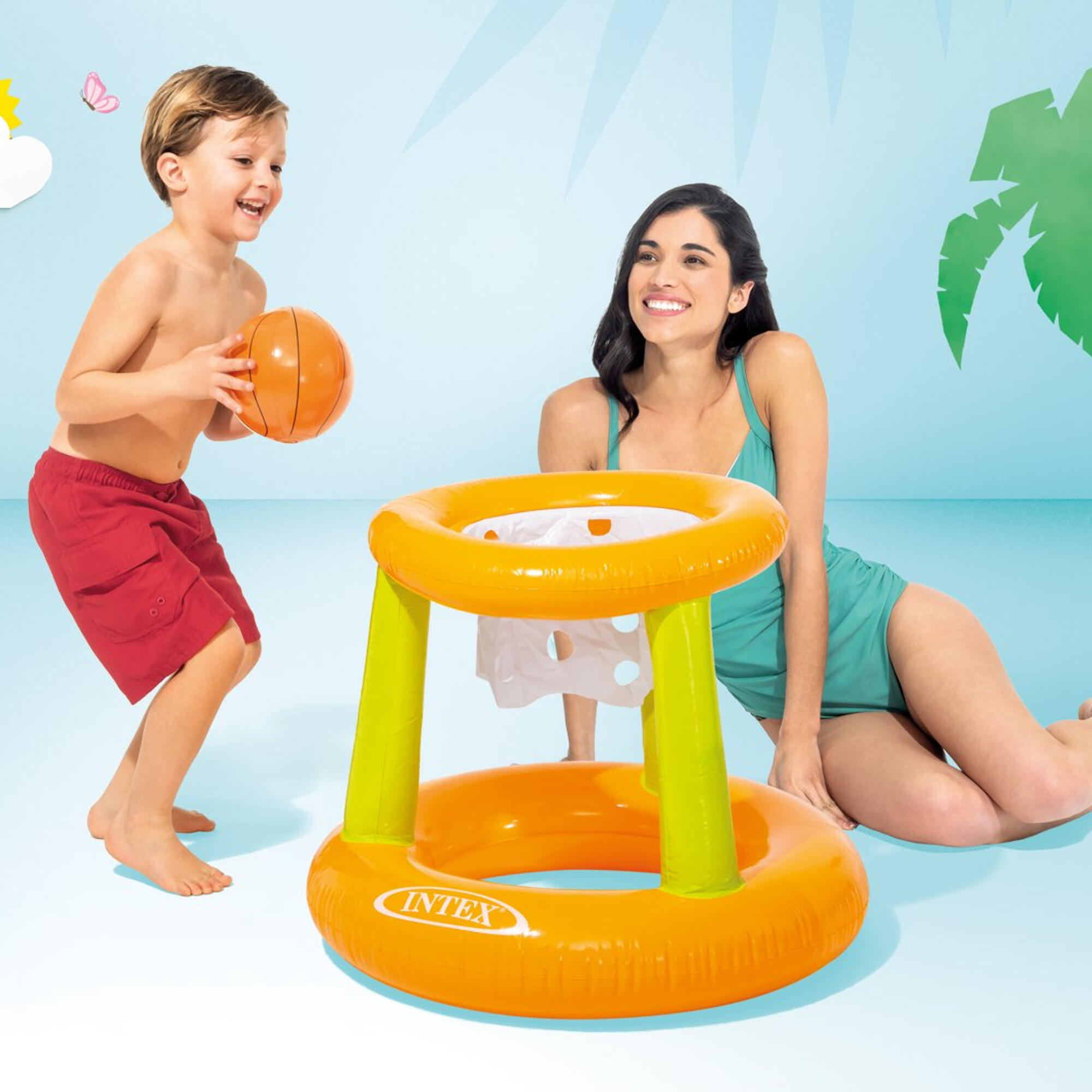 Opblaas Basketball Set 2/4