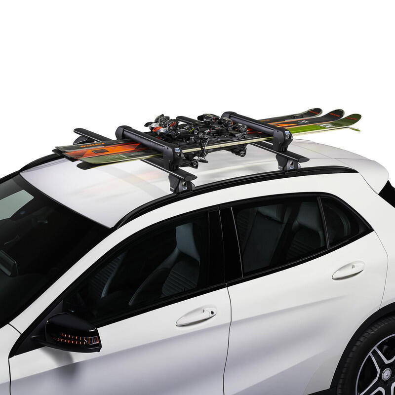Portaesquís y Portasnowboards de techo con cierre de seguridad CRUZ Ski Rack 4
