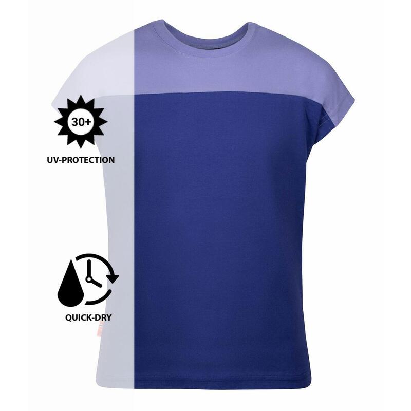 Mädchen T-Shirt Bergen Lavender/Rose