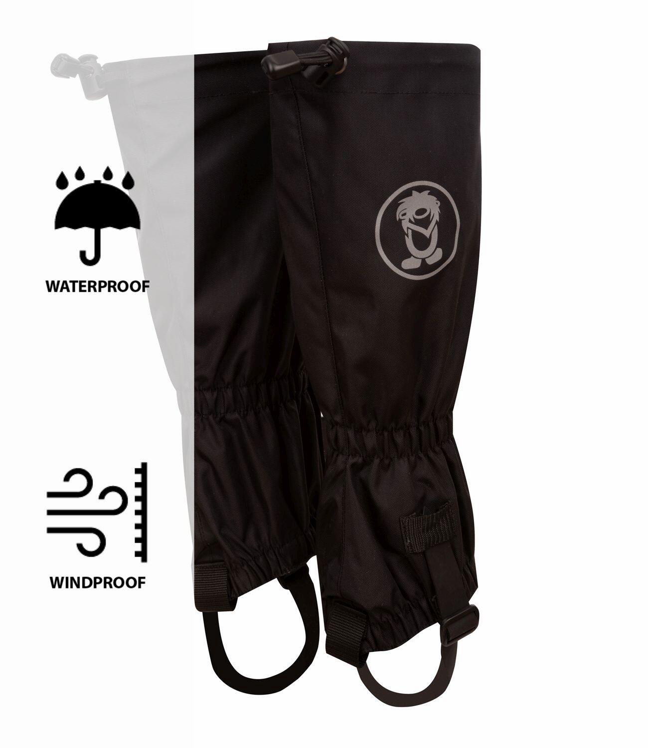 Guêtres pour enfants Fjell Noir 4/4