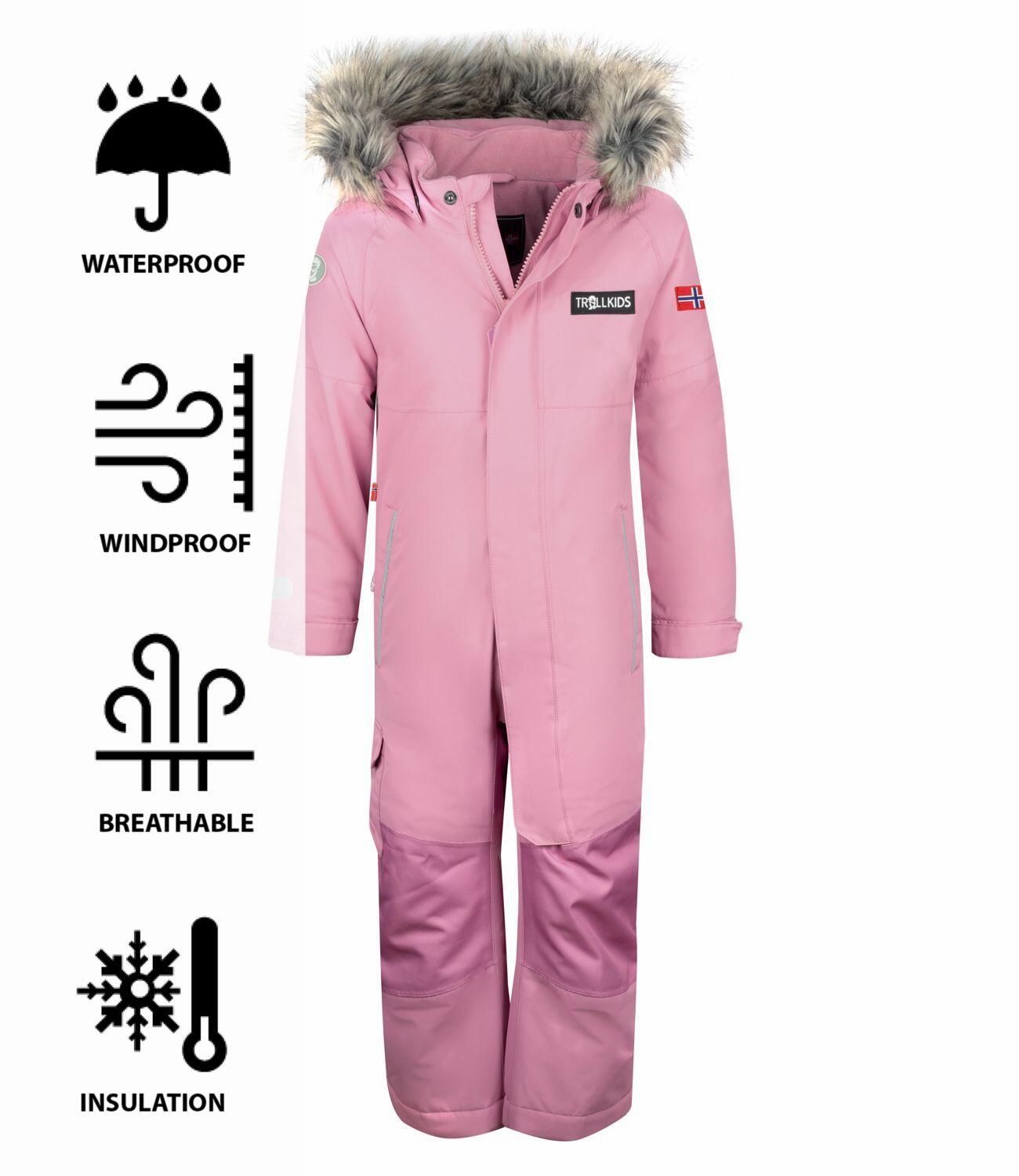 Combinaison de neige pour enfants Kirkenes Violet 3/3