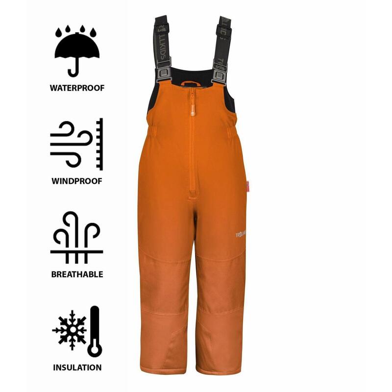 Pantalon de ski enfant Nordkapp Imperméable, respirant et isolant Cannelle