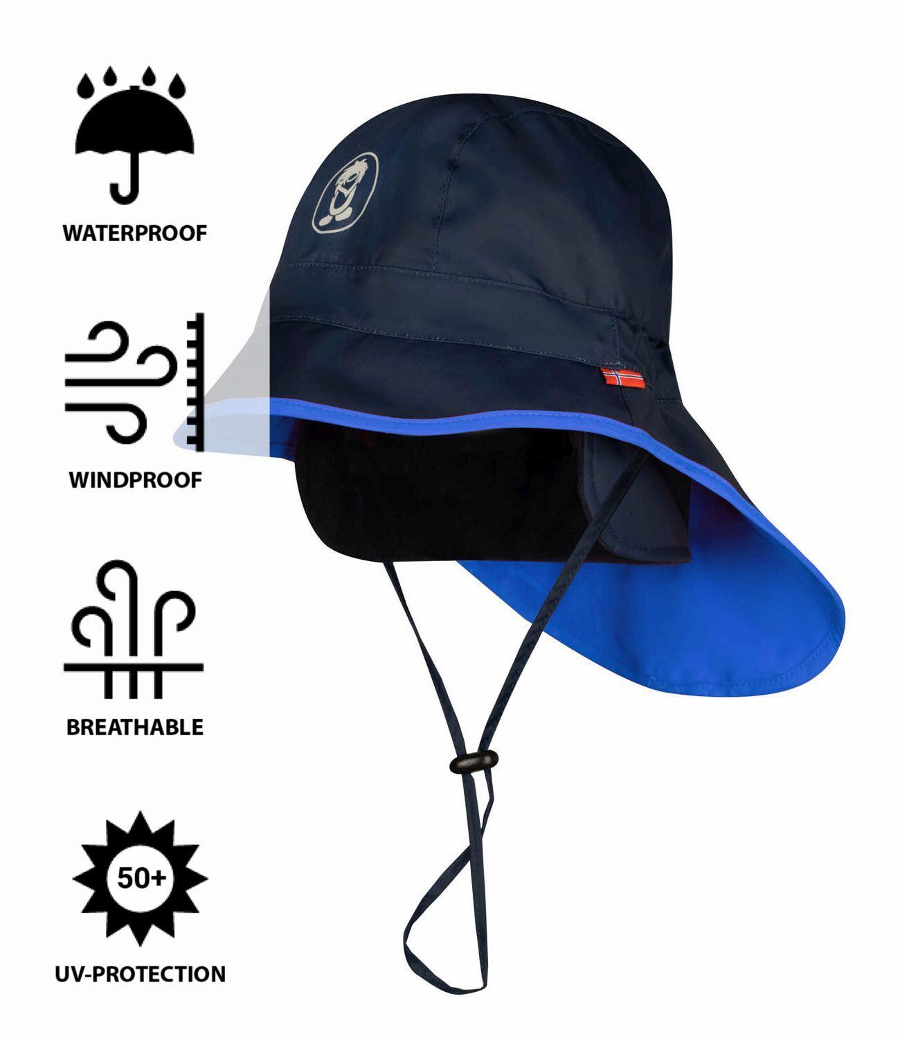 Kinder Regenhut Rain Marineblau/Leuchtendes Blau 3/3