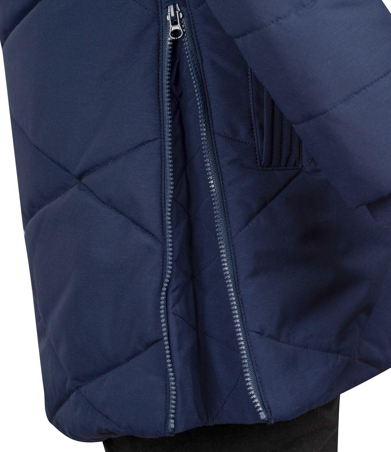 Mädchen Wintermantel Bergen Marineblau 3/4