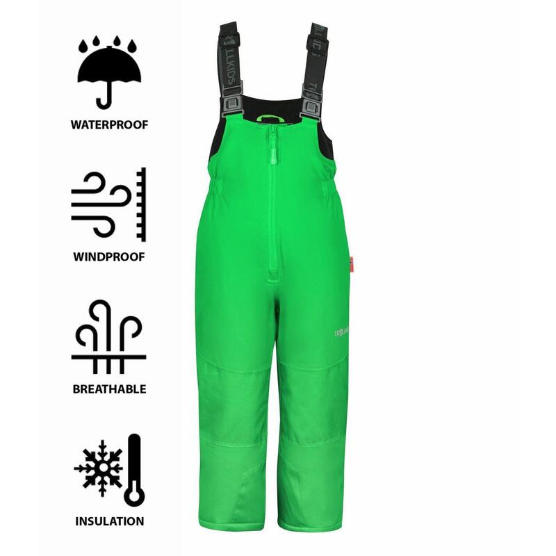Pantalon de ski enfant Nordkapp Imperméable, respirant et isolant Vert clair