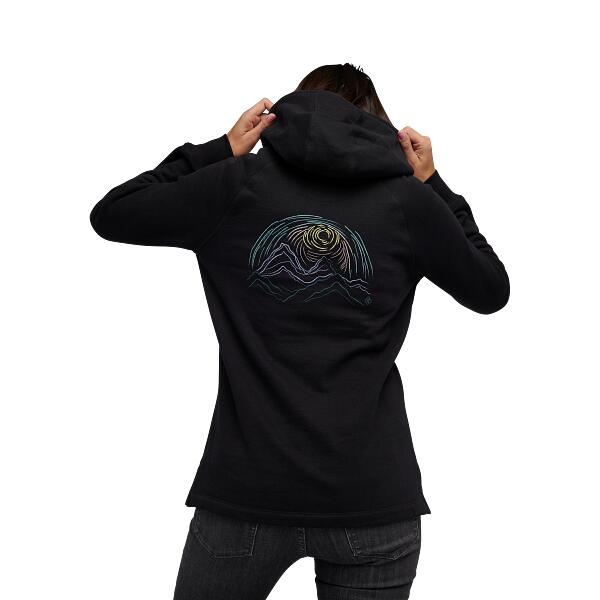 Bluza sportowa z kapturem damska Black Diamond Summit Scribble Hoody