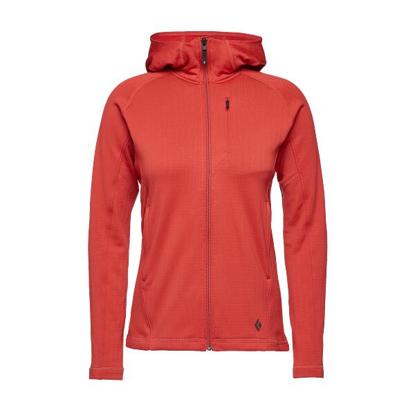 Bluza trekking femei Factor Hoody Negru