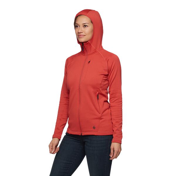 Veste de trekking pour femme Black Diamond Factor Hoody 3/7
