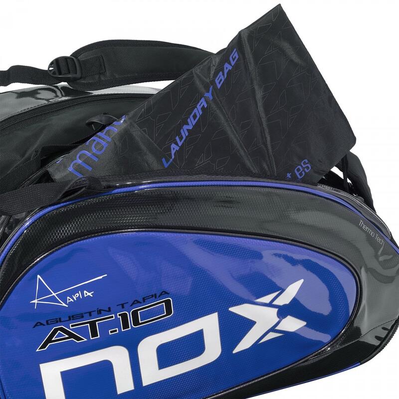 Padeltasche WPT World Padel Tour Padel Bag NOX Agustin Tapia AT10 Team Blau