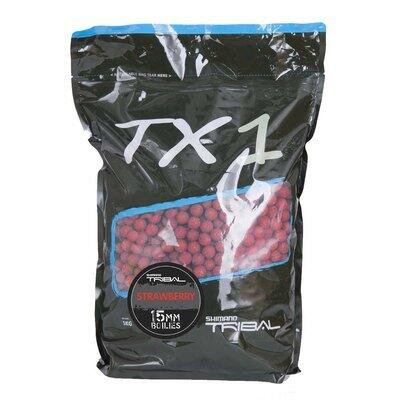 Boilies Shimano Bait TX1 20mm 5kg Aardbei