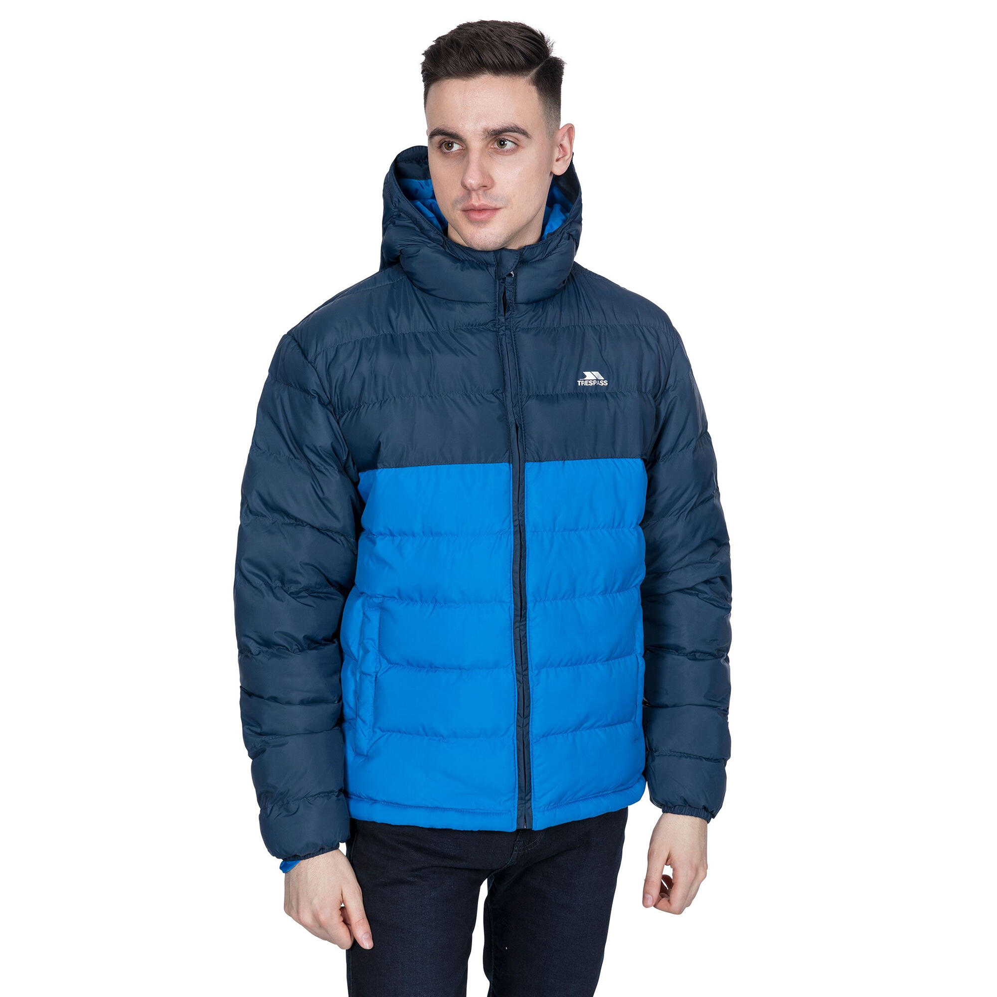 OSKAR Men's Down Jacket (Navy Blue)