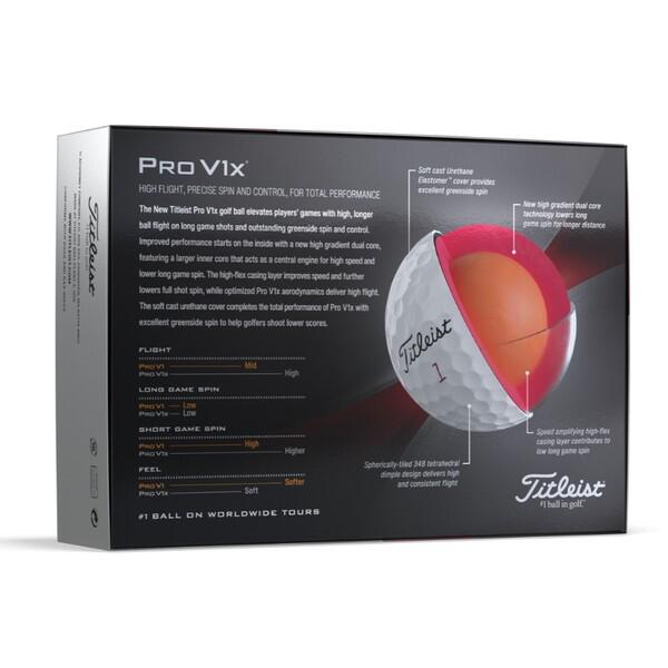 PRO V1X GOLF BALL (12PCS)