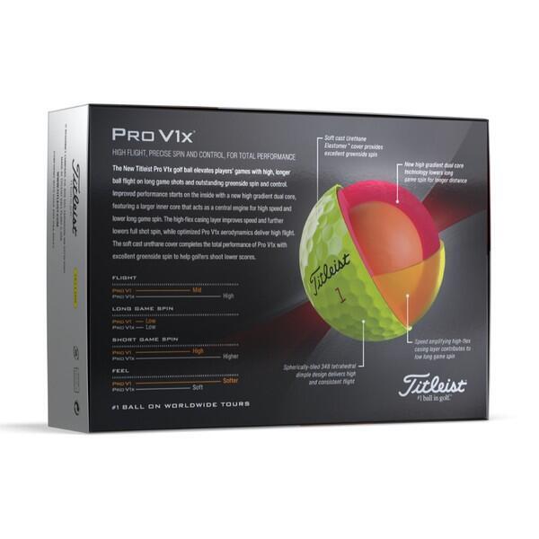 PRO V1X GOLF BALL (12PCS)
