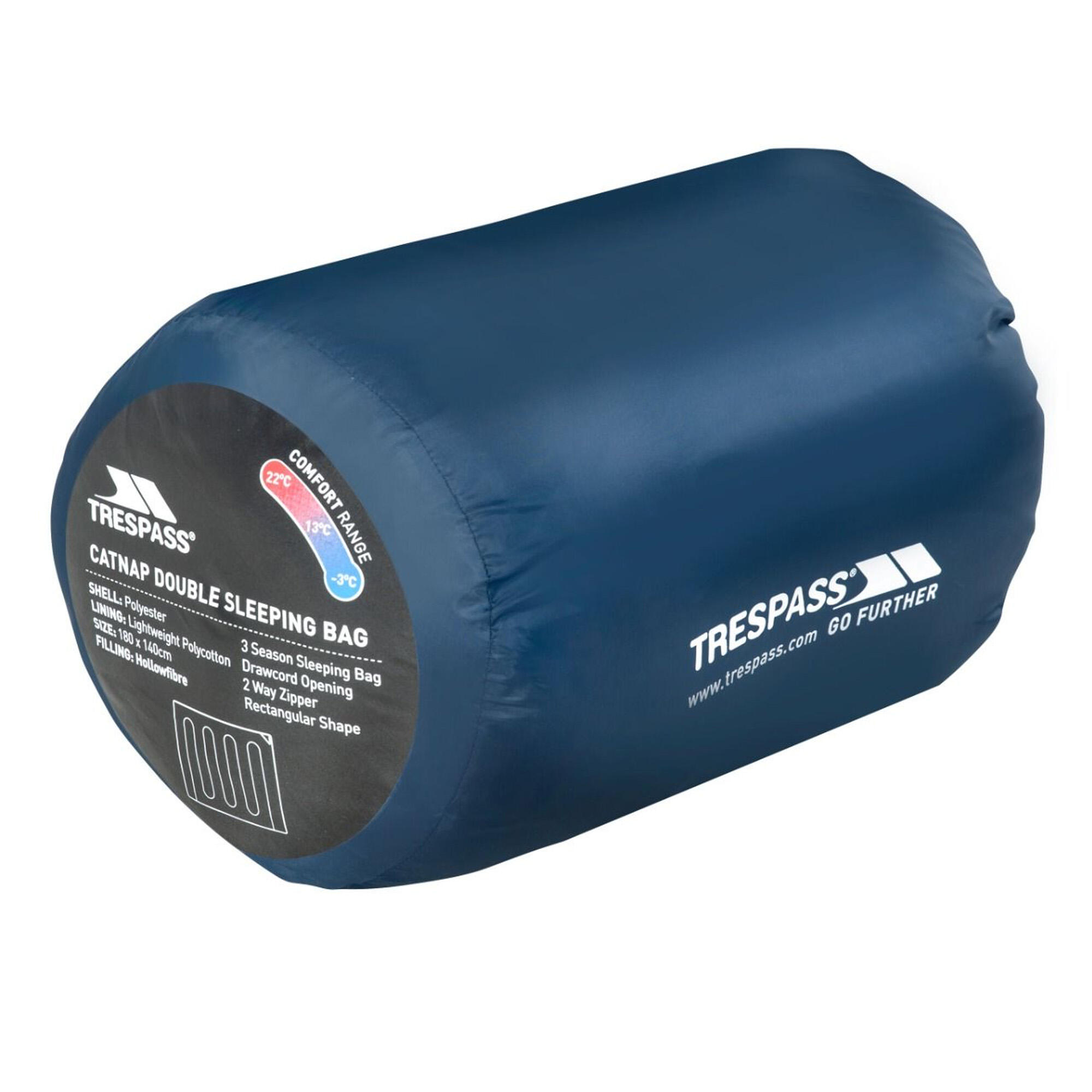 Sac De Couchage Double CATNAP (Bleu Marine) 4/5