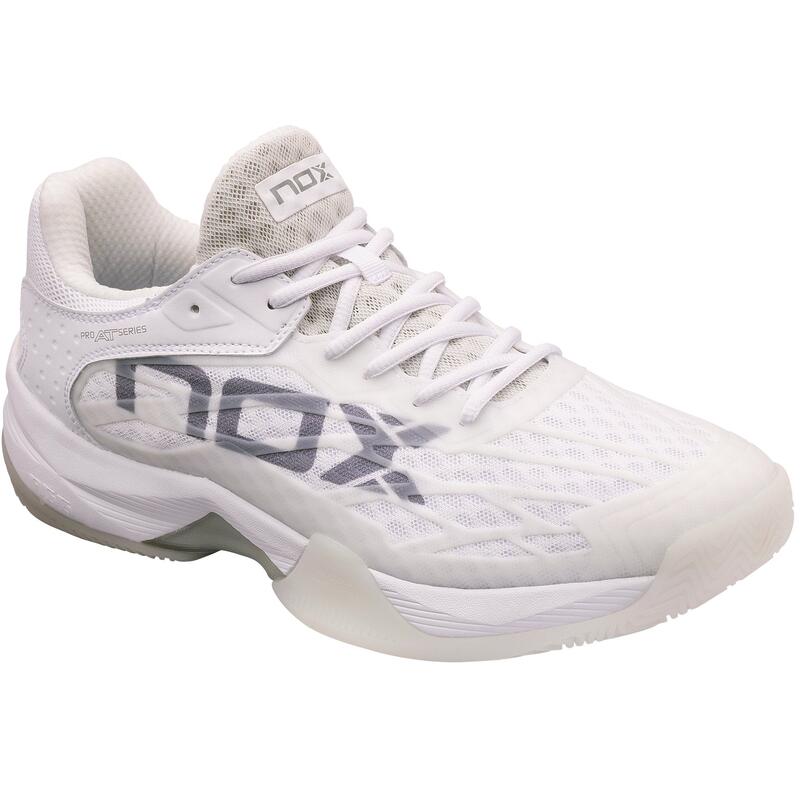 Zapatillas de pádel Nox AT10 LUX Blanco/Gris