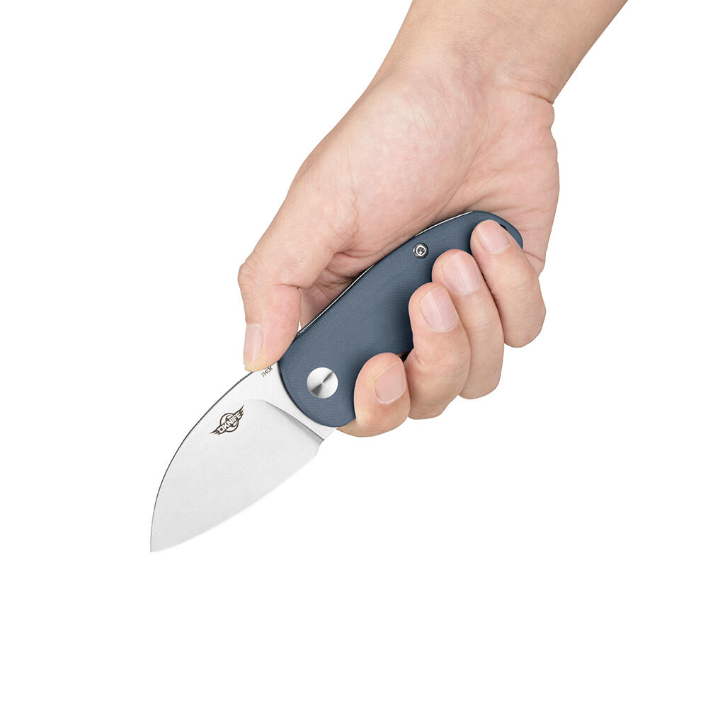 Navaja EDC Para Camping Y Caza, Olight Oknife Parrot, Azul, Cuchilla Plegable 5/5