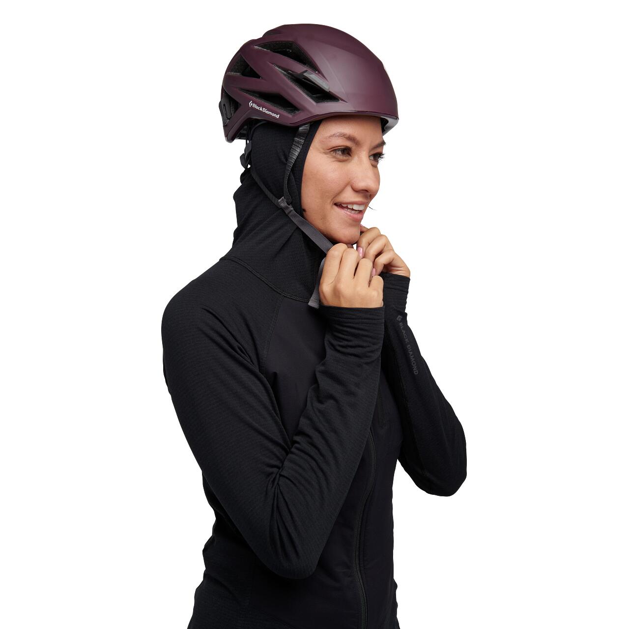 Bluza turystyczna rozpinana damska Black Diamond Coefficient LT Hybrid Hoody 3/5