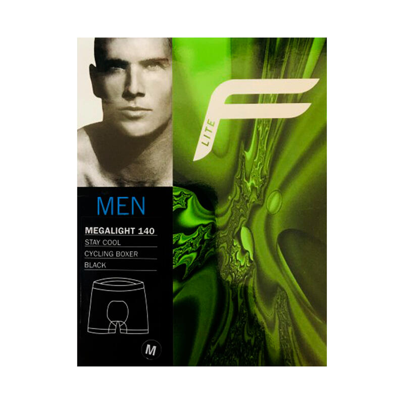 Culotte Acolchado para Hombre F-Lite Transpirable en Color Negro