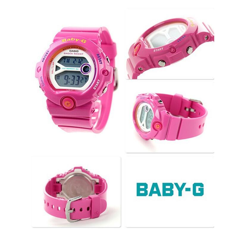 Relógio Casio Baby-G Urban Runner BG-6903-4BER Multidesporto Mulher Rosa