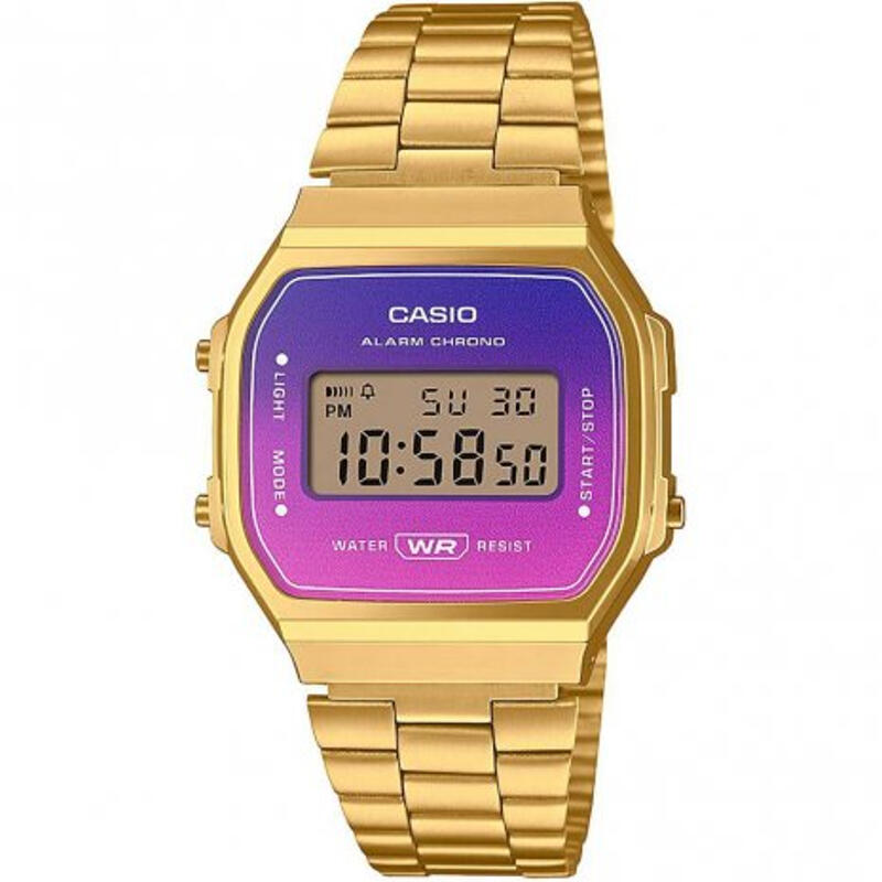 Relógio Casio A168WERG-2AEF Multidesporto Mulher Dourado