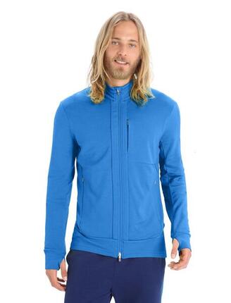 Bluza turystyczna rozpinana męska Icebreaker Quantum III LS Zip